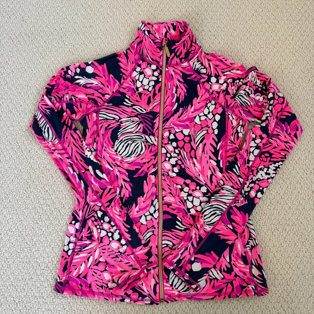 Vibrant Pink Women's Athlesure Jacket